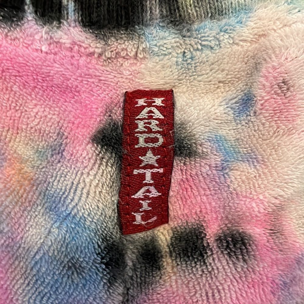 Hard Tail Girls Multi Color Terry Drawstring Shorts - Picture 7 of 7